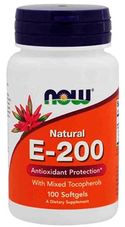 Vitamin E-200 Mixed Tocopherols от NOW