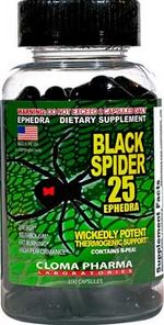 Black Spider 25 от Cloma Pharma